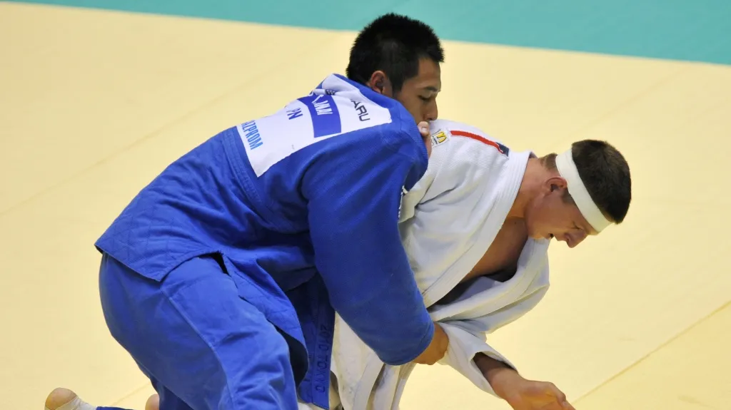 Lukáš Krpálek v bílém