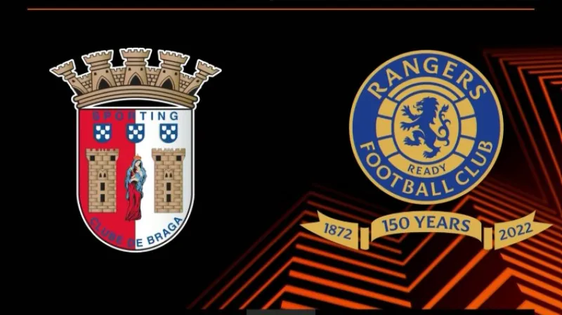 Sestřih čtvrtfinále Braga - Rangers