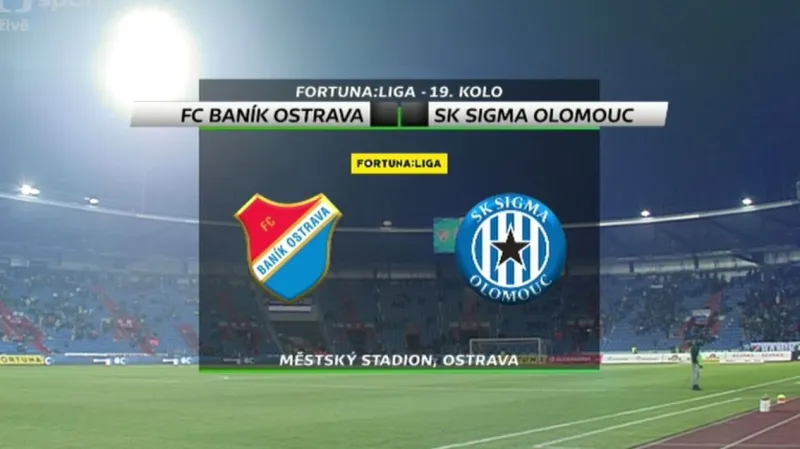 Přenos ČT: Sestřih utkání Ostrava - Olomouc