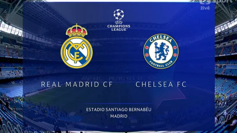 Sestřih utkání Real Madrid – Chelsea