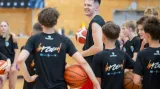 Vít Krejčí pořádal v Praze kemp pro mladé basketbalisty