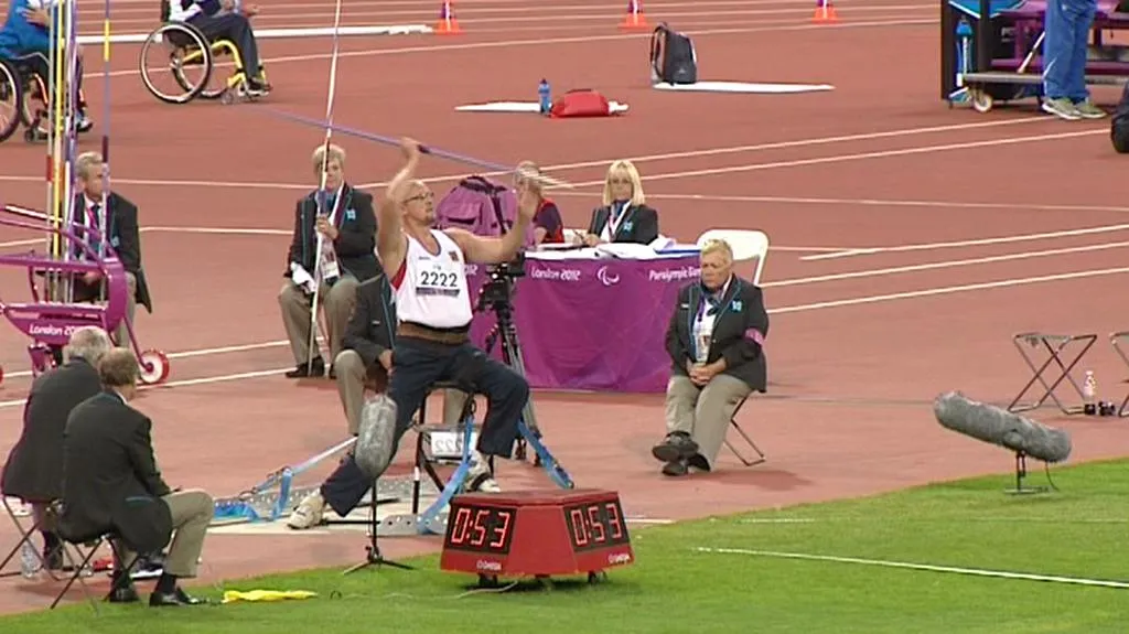 Rostislav Pohlmann v oštěpařském sektoru