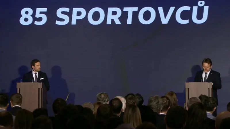 Slavnostní schválení nominace na ZOH 2018