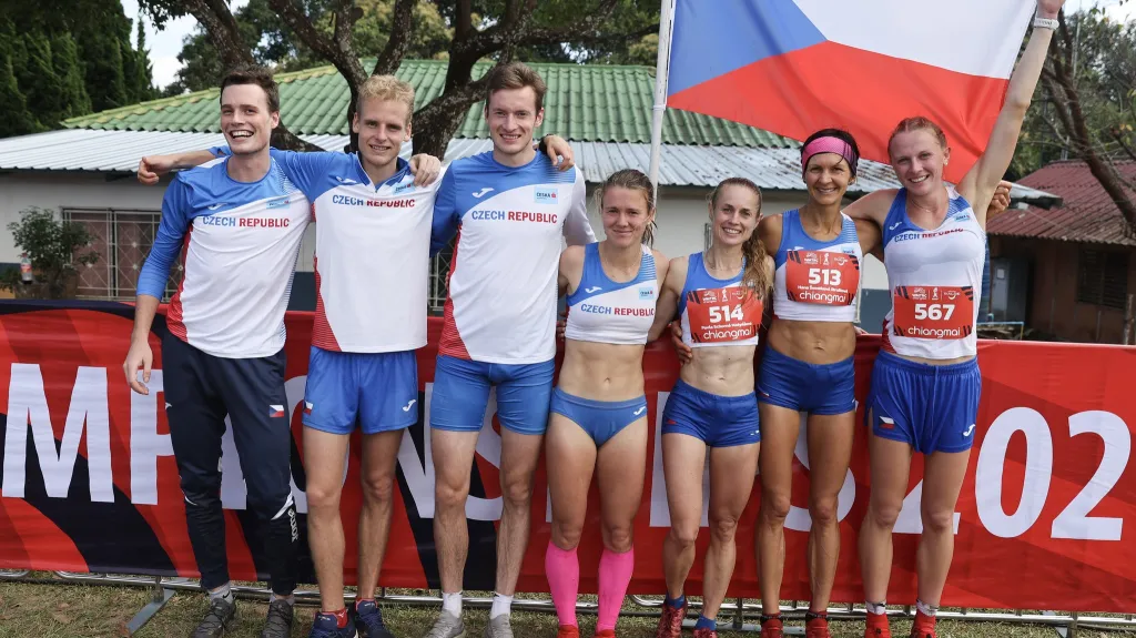 Český tým na MS v běhu do vrchu 2022