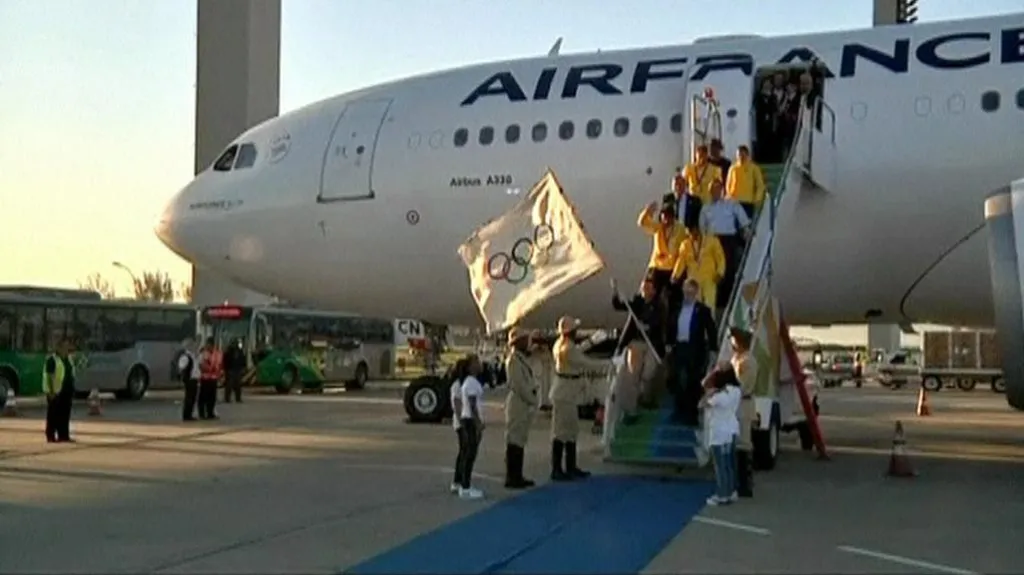 Vlajka dorazila do Brazílie