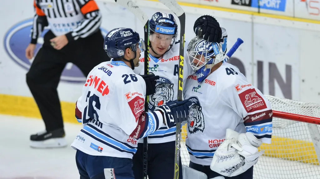 Radost hokejistů Liberce