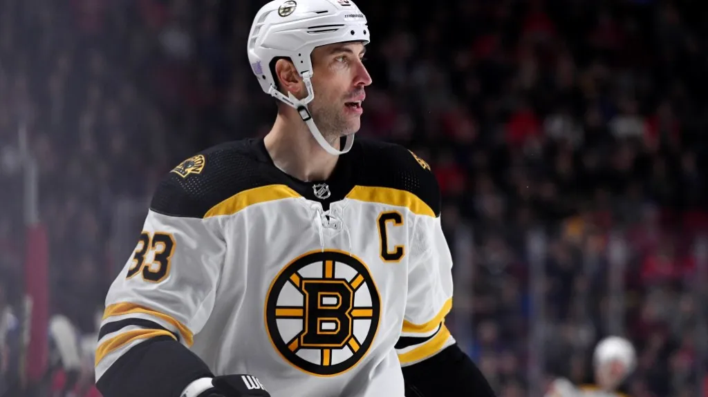 Zdeno Chára v dresu Bostonu