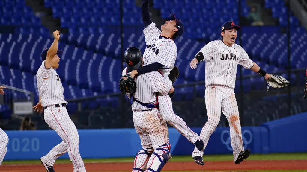 Radost japonských baseballistů