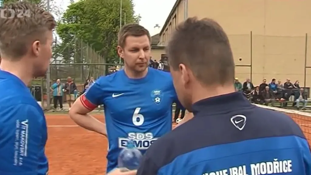 Hráči nohejbalového týmu Modřic