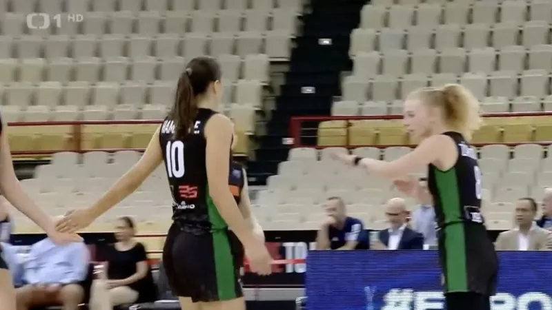 Sestřih utkání Olympiakos – Žabiny Brno