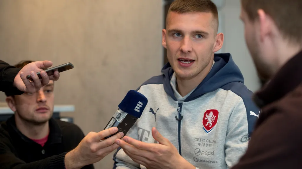 Pavel Kadeřábek na srazu reprezentace