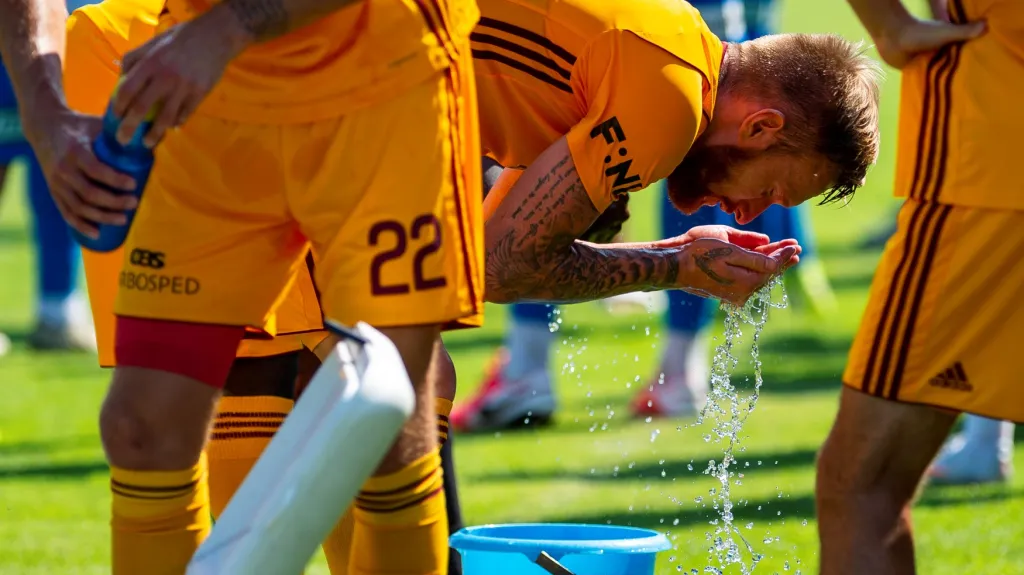 Obránce Dukly Praha Jiří Piroch