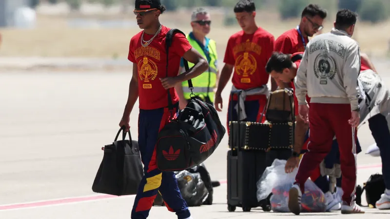 Španělští mistři světa se vrátili do Madridu