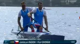 Finálová jízda deblkanoistů s Jaroslavem Radoněm a Filipem Dvořákem