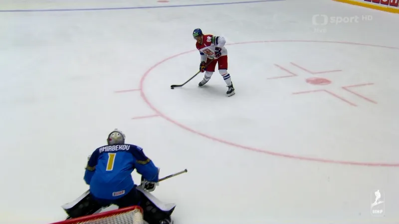 Pastrňák neproměnil druhé trestné střílení na šampionátu