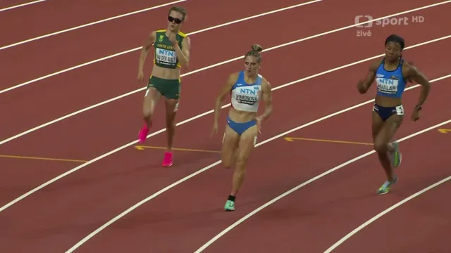 Semifinále běhu na 400 m a ohlasy Lady Vondrové