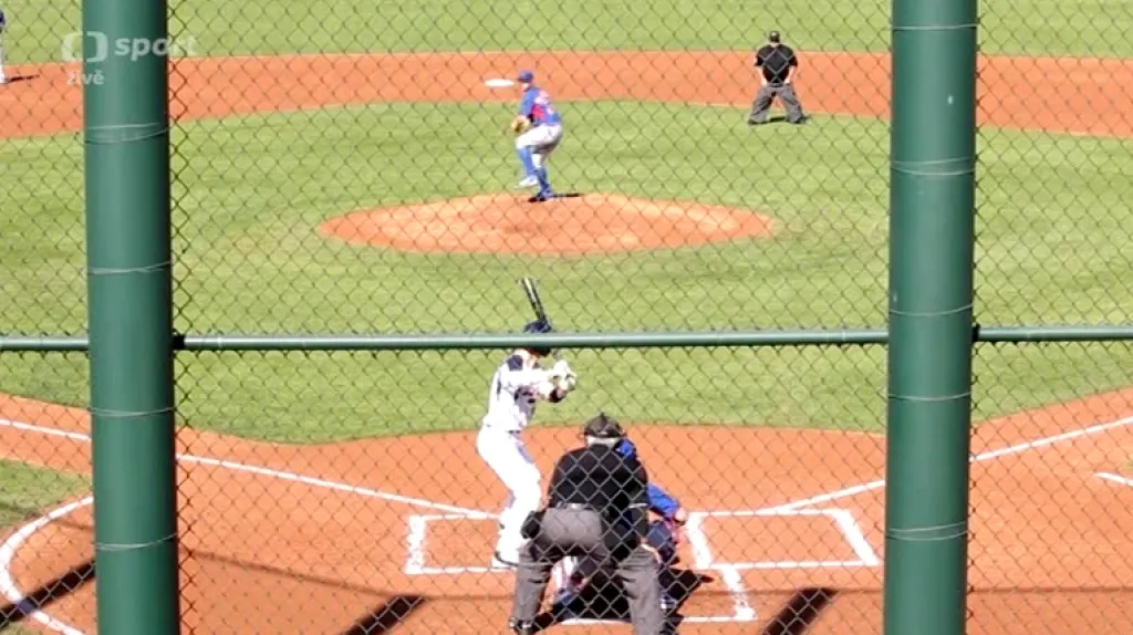 Čeští baseballisté podlehli vysoko Chicagu Cubs