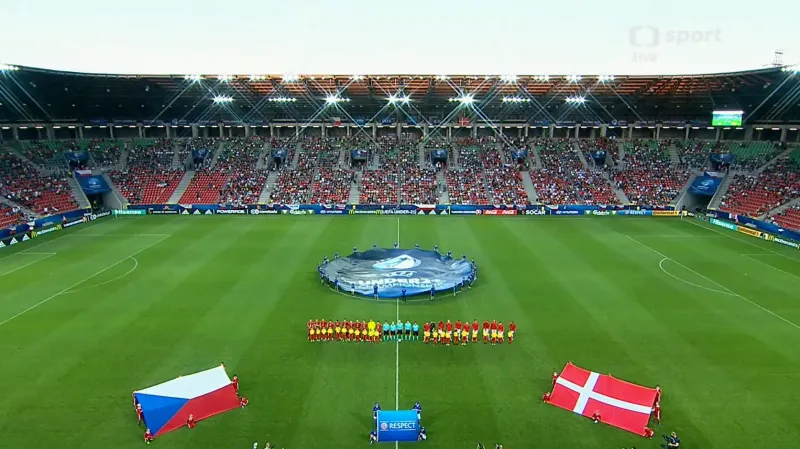 Sestřih utkání Česko U21 - Dánsko U21