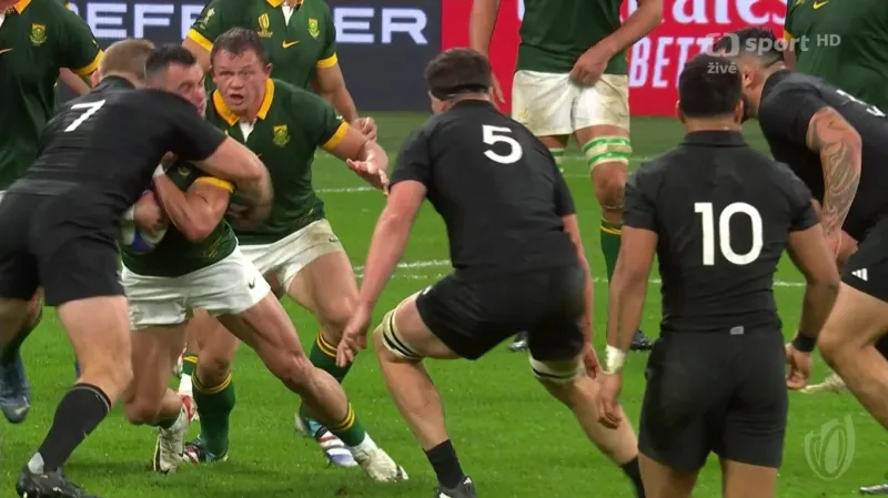 Nový Zéland – JAR: Vyloučení kapitána All Blacks Sama Canea