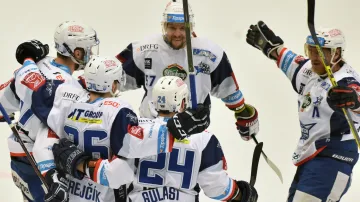 Radost hokejistů Komety Brno