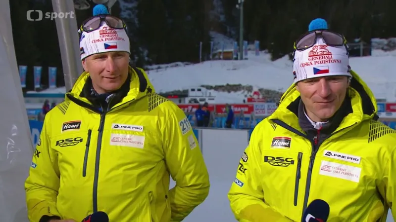 Trenéři Egil Gjelland a Zdeněk Vítek