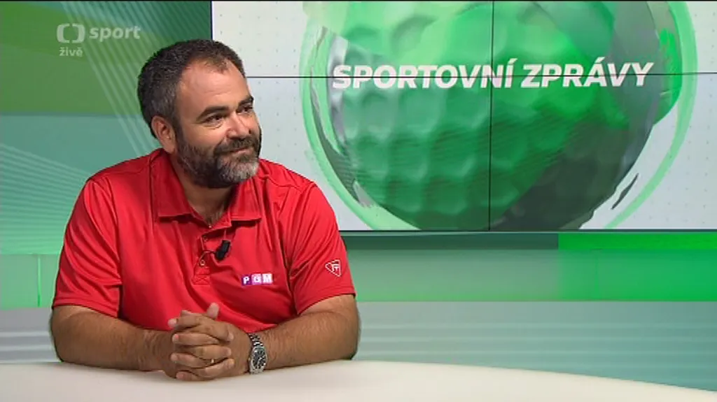 Host Sportovních zpráv: Robert Klotz