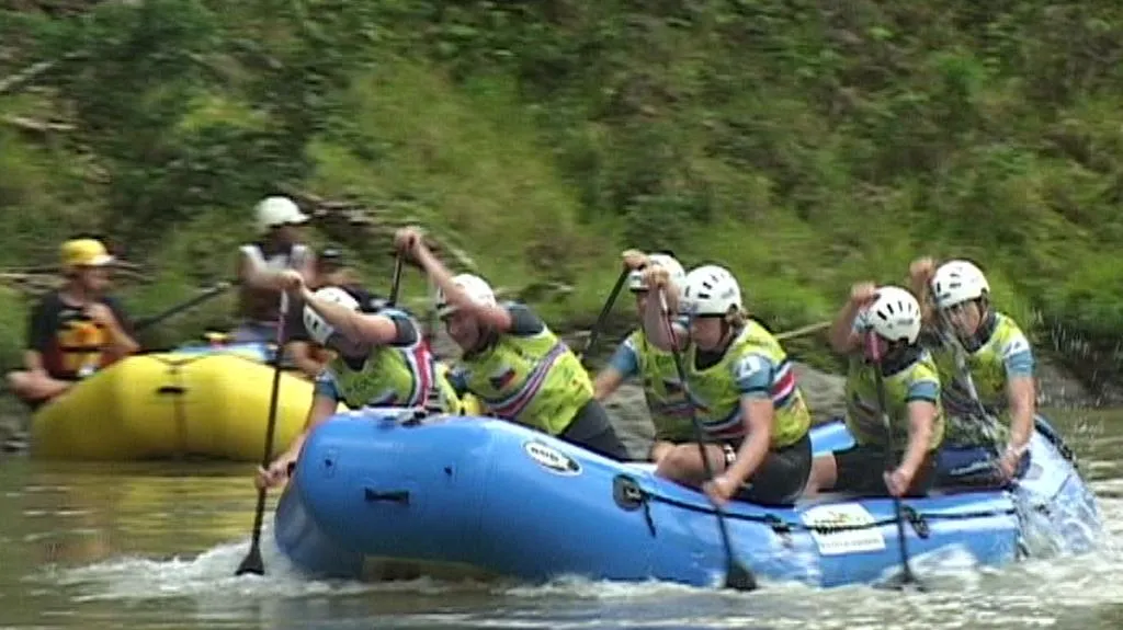Posádka českých raftařek