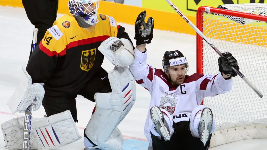 Utkání Německo - Lotyšsko