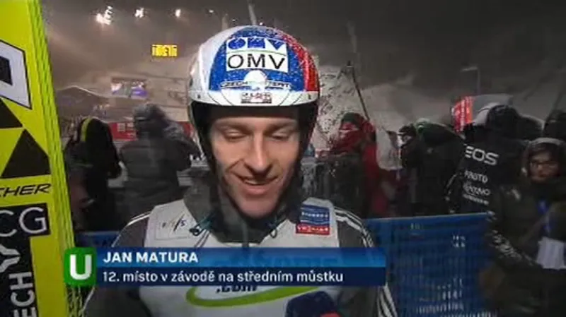 Na středním můstku vyhrál Nor Bardal, Matura skončil na dvanáctém místě