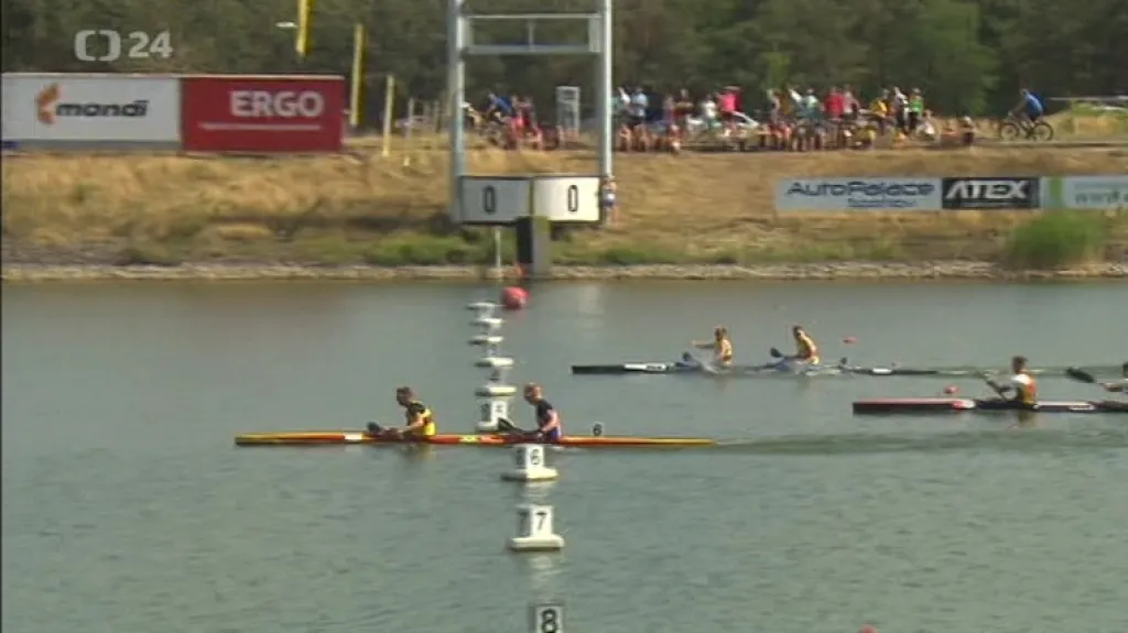 Sestřih z MČR v rychlostní kanoistice