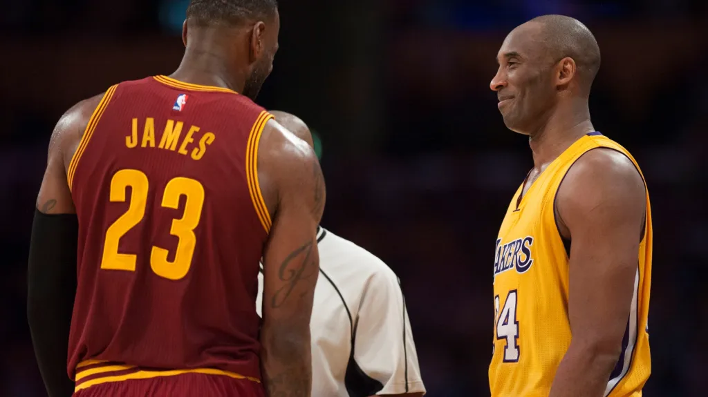 LeBron James a Kobe Bryant