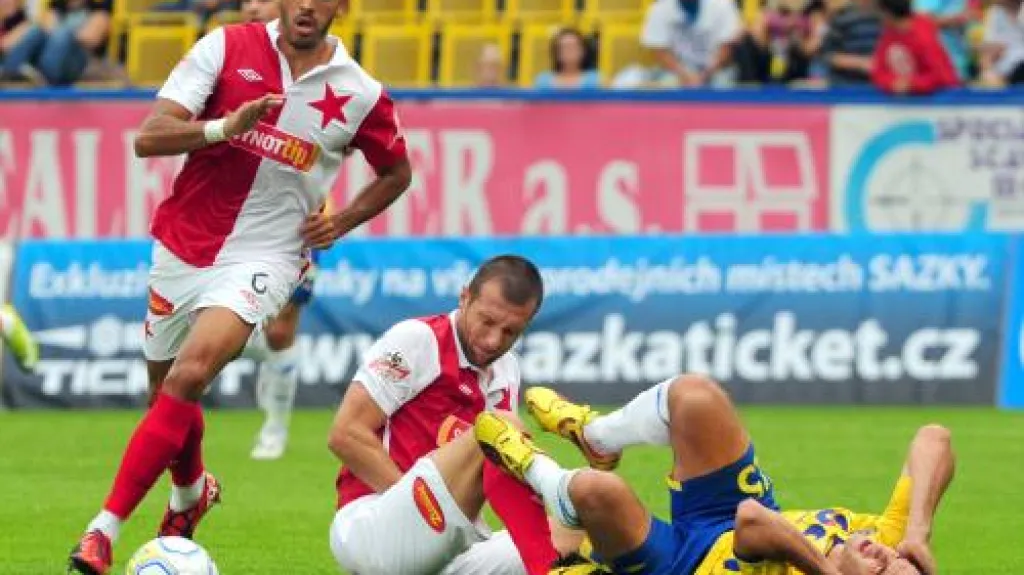 Zápas FK Teplice - Slavia Praha