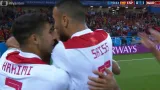 Gól v utkání Španělsko - Maroko: Butaíb - 0:1 (14. min.)