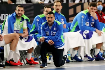 Slovinský trenér Ljubomir Vranjes se spoluhráči