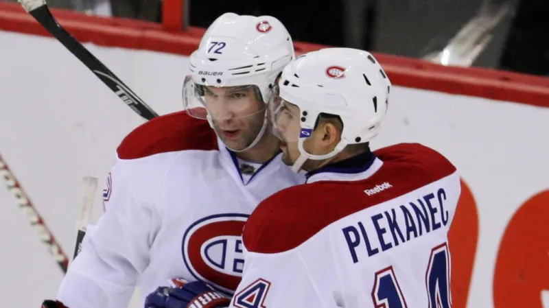 Tomáš Plekanec v dresu Montrealu