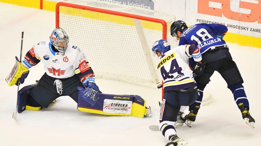 Utkání HC Motor České Budějovice - HC Škoda Plzeň