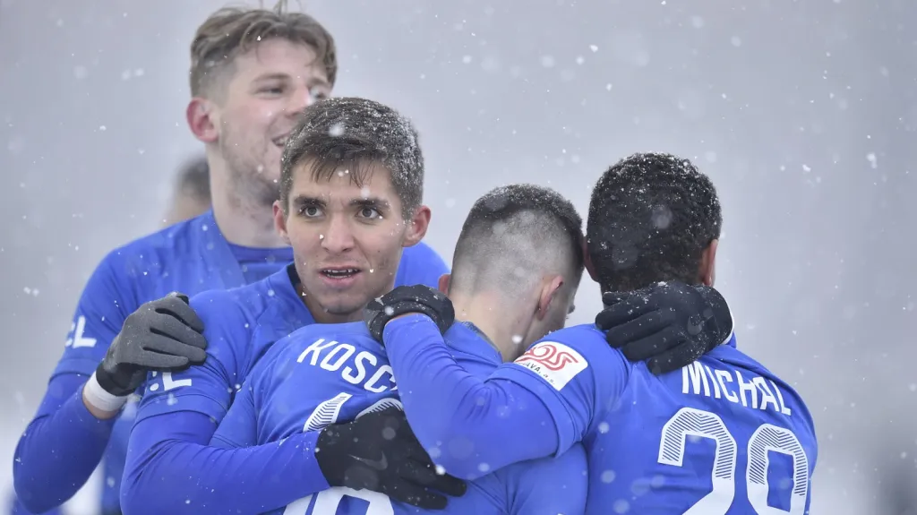 Radost fotbalistů Liberce