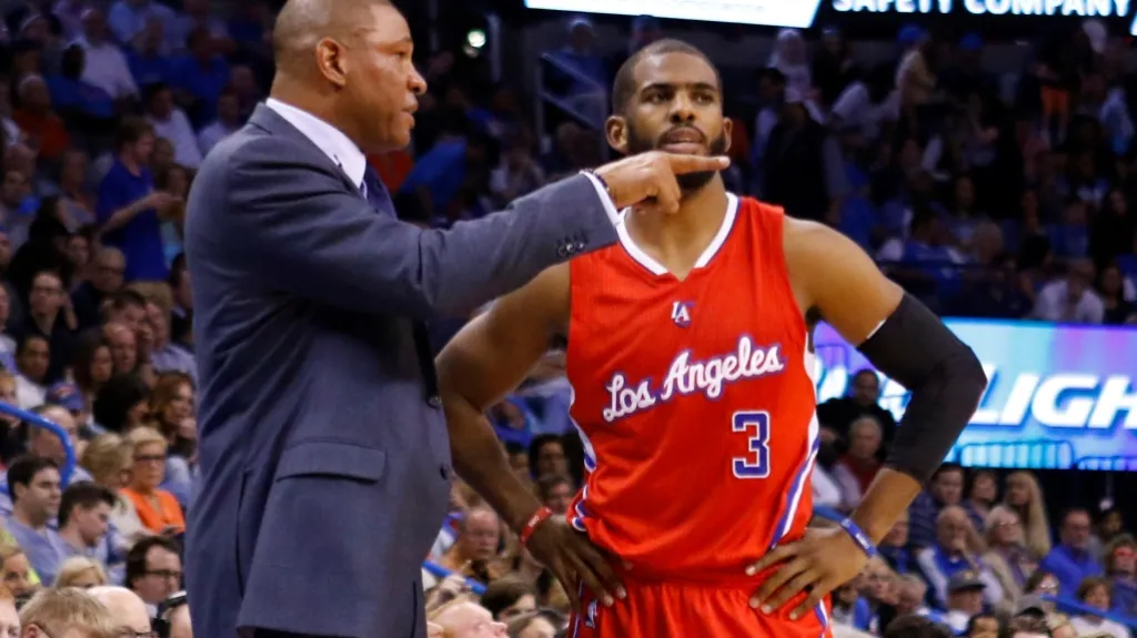 Chris Paul s koučem Docem Riversem