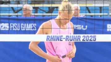 Trousil s Džavoronokem dohráli na univerzitních hrách ve čtvrtfinále