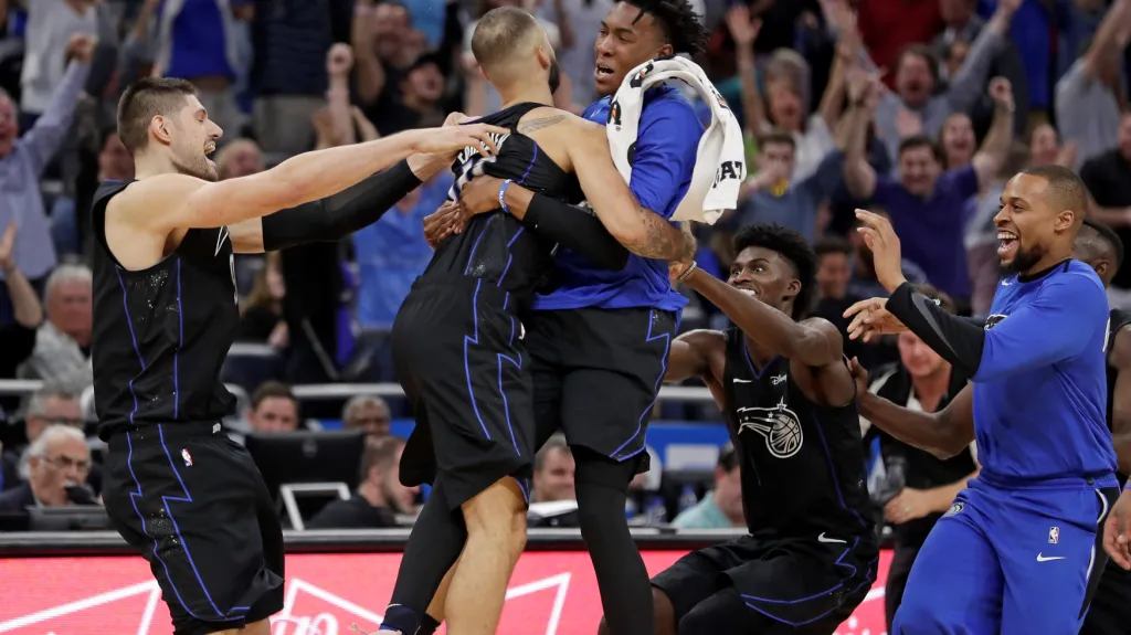 Radost basketbalistů Orlanda