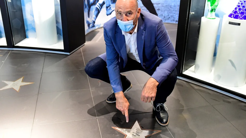 Jan Koller vstoupil do Síně slávy