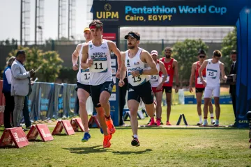 Moderní pětibojař Matěj Lukeš