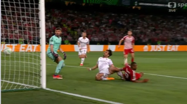 Gól v utkání Olympiakos – Fiorentina: El Kaabi – 1:0 (116. min.)