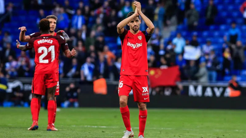 Radost hráčů Sevilly