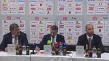Nominační tisková konference k blížícímu se MS v hokeji