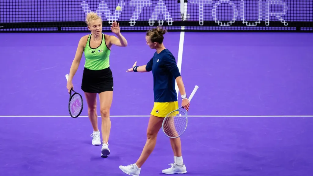 Kateřina Siniaková a Barbora Krejčíková