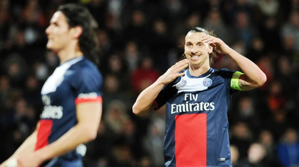 Zlatan Ibrahimovič v dresu PSG