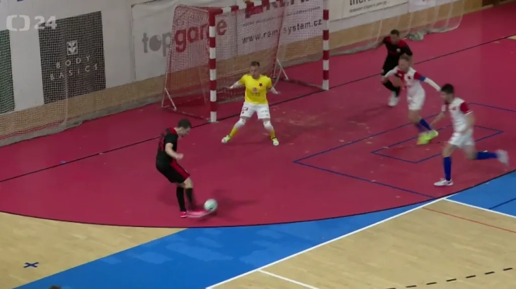 Slavia na úvod futsalové ligy remizovala s Teplicemi