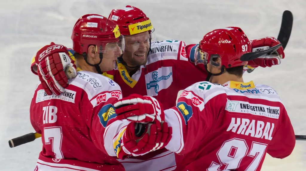 Radost hráčů Třince