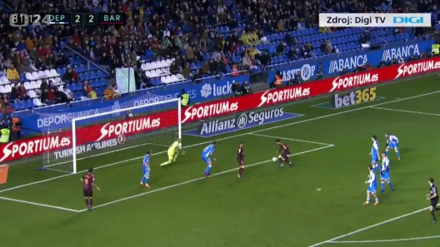 Barcelona vyhrála nad La Coruňou a slaví titul